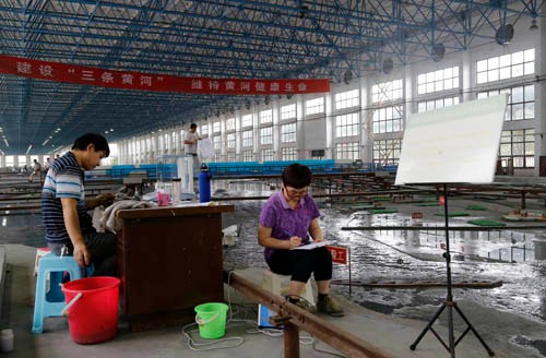 开云(中国)水泵承担“模型黄河”主供水泵重任
